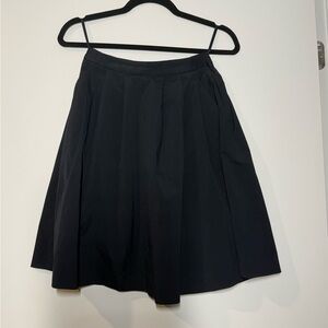 Uniqlo Japan 🇯🇵 Black A-Line Women's Skirt with POCKETS